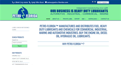 Desktop Screenshot of petro-florida.com